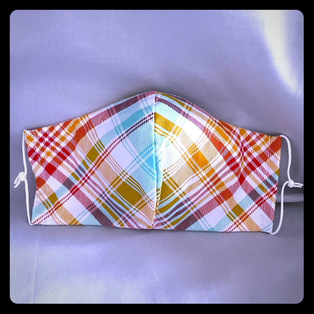 Handmade fabric mask for adults